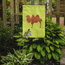 Load image into Gallery viewer, Bactrian Camel Green Garden Flag - Outdoor Decorative Yard Flag