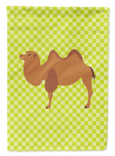 Load image into Gallery viewer, Bactrian Camel Green Garden Flag - Outdoor Decorative Yard Flag