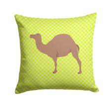 Load image into Gallery viewer, F1 Hybrid Camel Green Throw Pillow - 14x14 Decorative Pillow – Art for Your Home &amp; Patio BB7645PW1414