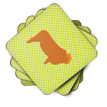 Load image into Gallery viewer, Highland Cow Green Foam Coaster  BB7646FC