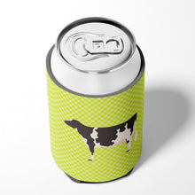Load image into Gallery viewer, Holstein Cow Green Can or Bottle Hugger BB7648CC