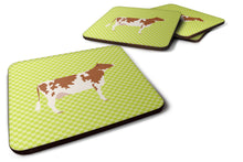 Load image into Gallery viewer, Ayrshire Cow Green Foam Coaster  BB7653FC