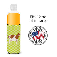 Load image into Gallery viewer, Ayrshire Cow Green   Hugger for slim cans