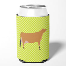 Load image into Gallery viewer, Jersey Cow Green Can or Bottle Hugger BB7655CC