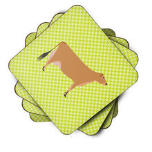 Load image into Gallery viewer, Jersey Cow Green Foam Coaster  BB7655FC