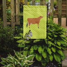 Load image into Gallery viewer, Jersey Cow Green Garden Flag - Outdoor Decorative Yard Flag