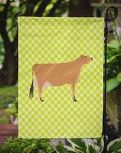 Load image into Gallery viewer, Jersey Cow Green Garden Flag - Outdoor Decorative Yard Flag