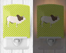 Load image into Gallery viewer, Malvi Cow Green Ceramic Night Light BB7656CNL