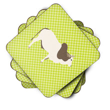 Load image into Gallery viewer, Malvi Cow Green Foam Coaster  BB7656FC