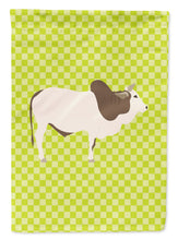 Load image into Gallery viewer, Malvi Cow Green Garden Flag - Outdoor Decorative Yard Flag BB7656GF