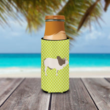 Load image into Gallery viewer, Malvi Cow Green   Hugger for slim cans