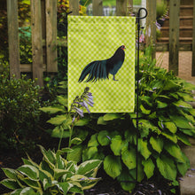 Load image into Gallery viewer, Sumatra Chicken Green Garden Flag - Outdoor Decorative Yard Flag