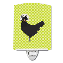 Load image into Gallery viewer, Polish Poland Chicken Green Ceramic Night Light BB7660CNL