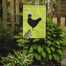 Load image into Gallery viewer, Polish Poland Chicken Green Garden Flag - Outdoor Decorative Yard Flag
