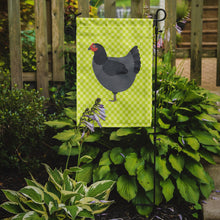Load image into Gallery viewer, Jersey Giant Chicken Green Garden Flag - Outdoor Decorative Yard Flag