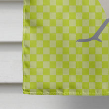 Load image into Gallery viewer, German Langshan Chicken Green Flag Canvas House Size BB7663CHF