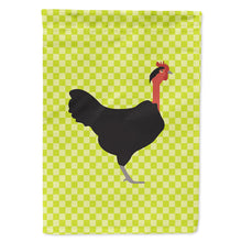 Load image into Gallery viewer, Naked Neck Chicken Green Flag Canvas House Size BB7665CHF