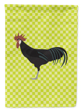 Load image into Gallery viewer, Minorca Ctalalan Chicken Green Garden Flag - Outdoor Decorative Yard Flag