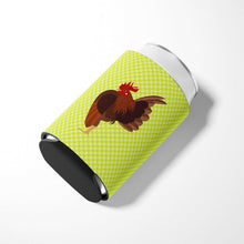 Load image into Gallery viewer, Malaysian Serama Chicken Green Can or Bottle Hugger BB7668CC