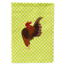Load image into Gallery viewer, Malaysian Serama Chicken Green Flag Canvas House Size BB7668CHF