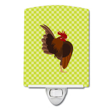 Load image into Gallery viewer, Malaysian Serama Chicken Green Ceramic Night Light BB7668CNL