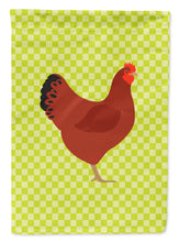 Load image into Gallery viewer, New Hampshire Red Chicken Green Garden Flag - Outdoor Decorative Yard Flag