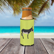 Load image into Gallery viewer, American Mammoth Jack Donkey Green   Hugger for slim cans