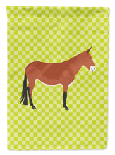 Load image into Gallery viewer, Mule Green Garden Flag - Outdoor Decorative Yard Flag BB7671GF