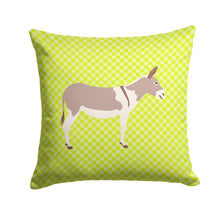 Load image into Gallery viewer, Australian Teamster Donkey Green Throw Pillow - 14x14 Decorative Pillow – Art for Your Home &amp; Patio BB7672PW1414