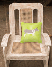 Load image into Gallery viewer, Australian Teamster Donkey Green Fabric Decorative Pillow BB7672PW1818