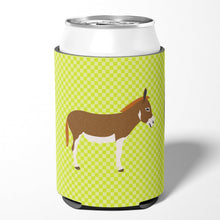 Load image into Gallery viewer, Miniature Mediterranian Donkey Green Can or Bottle Hugger BB7673CC