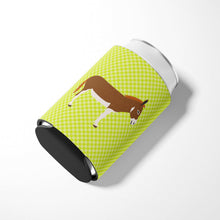 Load image into Gallery viewer, Miniature Mediterranian Donkey Green Can or Bottle Hugger BB7673CC