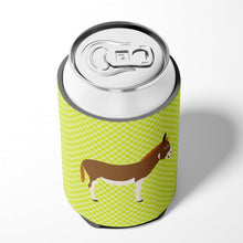 Load image into Gallery viewer, Miniature Mediterranian Donkey Green Can or Bottle Hugger BB7673CC