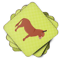 Load image into Gallery viewer, Irish Donkey Green Foam Coaster  BB7674FC