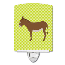 Load image into Gallery viewer, Cotentin Donkey Green Ceramic Night Light BB7675CNL
