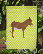 Load image into Gallery viewer, Cotentin Donkey Green Garden Flag - Outdoor Decorative Yard Flag