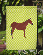 Load image into Gallery viewer, Hinny Horse Donkey Green Garden Flag - Outdoor Decorative Yard Flag