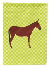 Load image into Gallery viewer, Hinny Horse Donkey Green Garden Flag - Outdoor Decorative Yard Flag