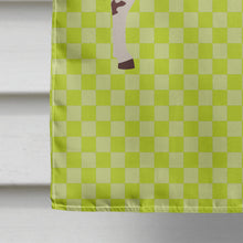 Load image into Gallery viewer, American Spotted Donkey Green Flag Canvas House Size BB7677CHF