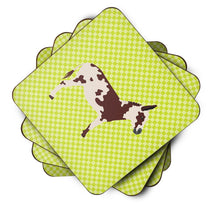 Load image into Gallery viewer, American Spotted Donkey Green Foam Coaster  BB7677FC