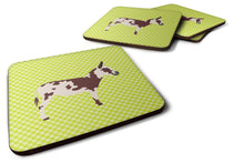 Load image into Gallery viewer, American Spotted Donkey Green Foam Coaster  BB7677FC