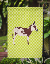 Load image into Gallery viewer, American Spotted Donkey Green Garden Flag - Outdoor Decorative Yard Flag BB7677GF