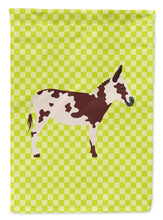 Load image into Gallery viewer, American Spotted Donkey Green Garden Flag - Outdoor Decorative Yard Flag BB7677GF