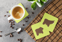 Load image into Gallery viewer, Poitou Poiteuin Donkey Green Foam Coaster  BB7678FC