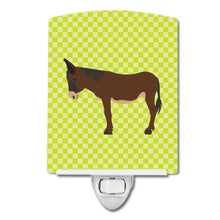 Load image into Gallery viewer, Zamorano-Leones Donkey Green Ceramic Night Light BB7679CNL
