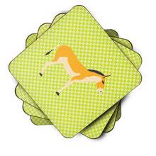 Load image into Gallery viewer, Turkmenian Kulan Donkey Green Foam Coaster  BB7680FC