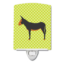 Load image into Gallery viewer, Catalan Donkey Green Ceramic Night Light BB7681CNL