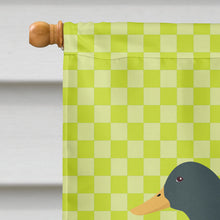 Load image into Gallery viewer, Rouen Duck Green Flag Canvas House Size BB7682CHF