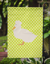 Load image into Gallery viewer, Crested Duck Green Garden Flag - Outdoor Decorative Yard Flag