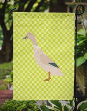 Load image into Gallery viewer, West Harlequin Duck Green Garden Flag - Outdoor Decorative Yard Flag